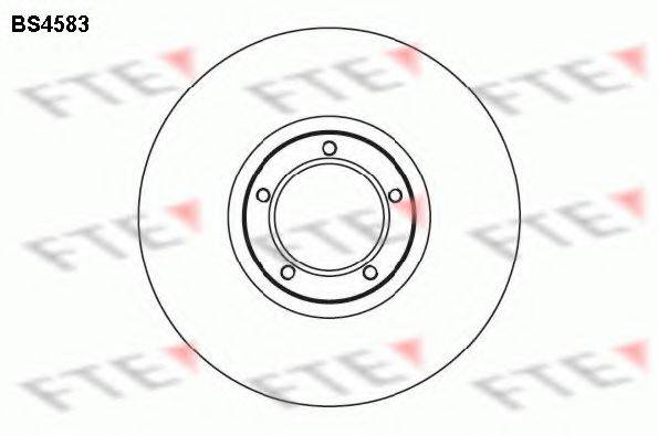 FTE BS4583 гальмівний диск