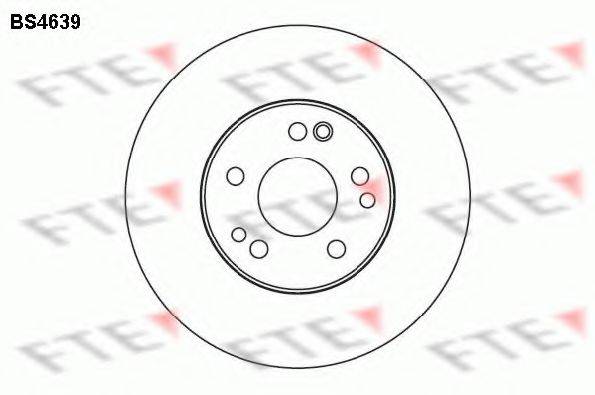 FTE BS4639 гальмівний диск
