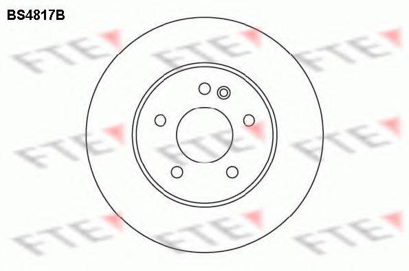 FTE BS4817B гальмівний диск