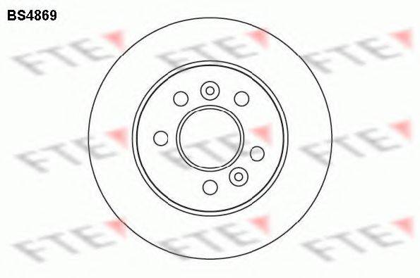 FTE BS4869 гальмівний диск