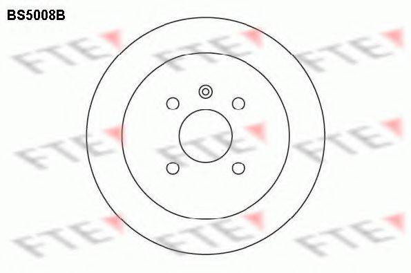 FTE BS5008B гальмівний диск