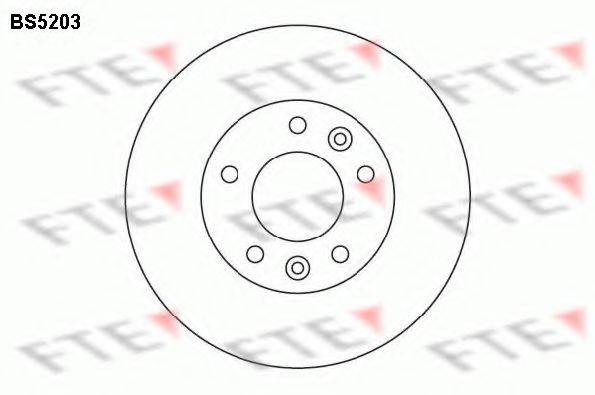 FTE BS5203 гальмівний диск
