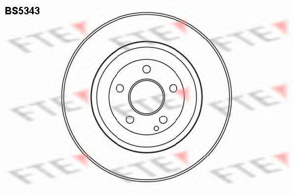 FTE BS5343 гальмівний диск