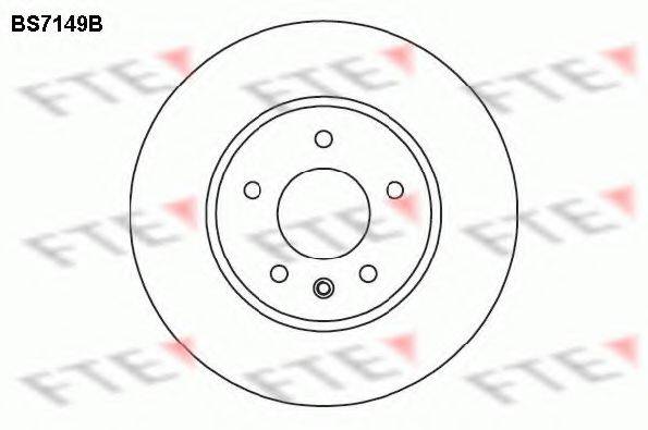 FTE BS7149B гальмівний диск