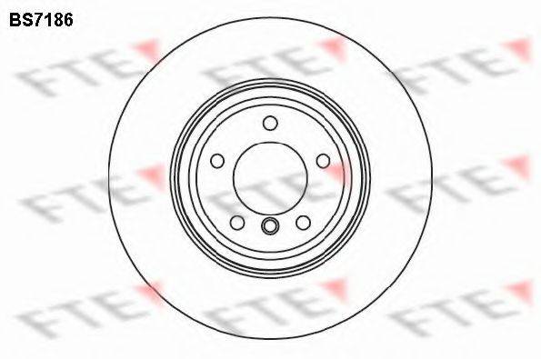 FTE BS7186 гальмівний диск