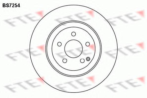 FTE BS7254 гальмівний диск