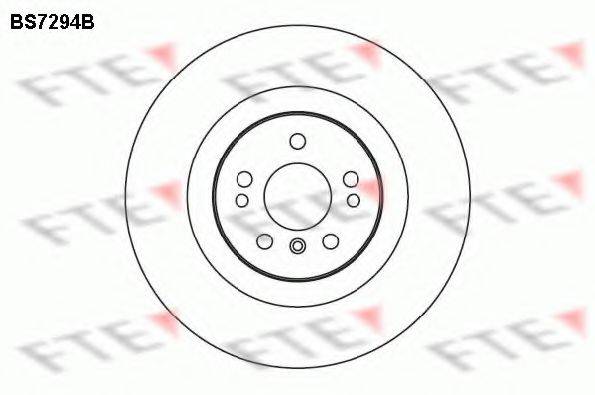 FTE BS7294B гальмівний диск