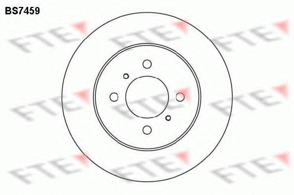 FTE BS7459 гальмівний диск
