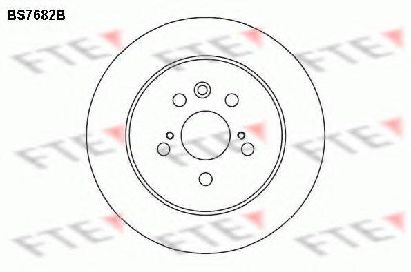 FTE BS7682B гальмівний диск