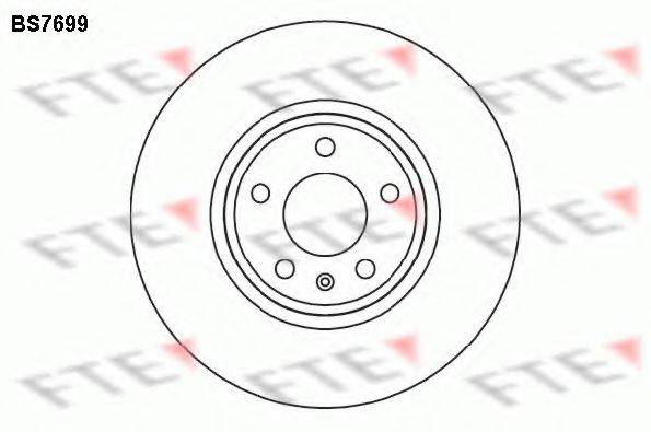 FTE BS7699 гальмівний диск