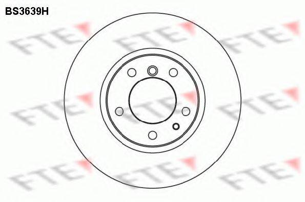 FTE BS3639H гальмівний диск