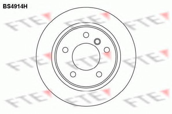 FTE BS4914H гальмівний диск