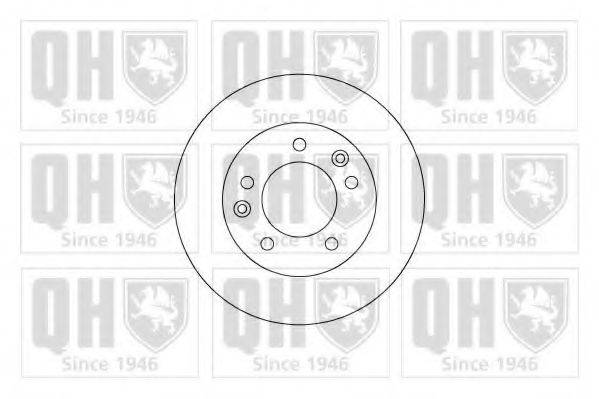 QUINTON HAZELL BDC3736 гальмівний диск