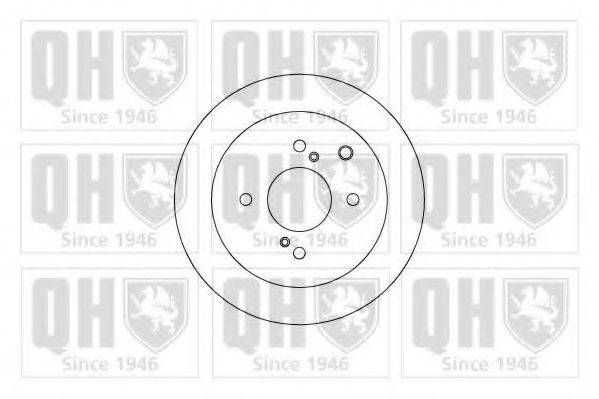 QUINTON HAZELL BDC4831 гальмівний диск