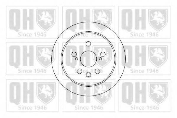 QUINTON HAZELL BDC4919 гальмівний диск