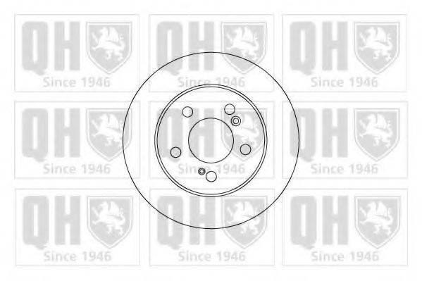 QUINTON HAZELL BDC5057 гальмівний диск