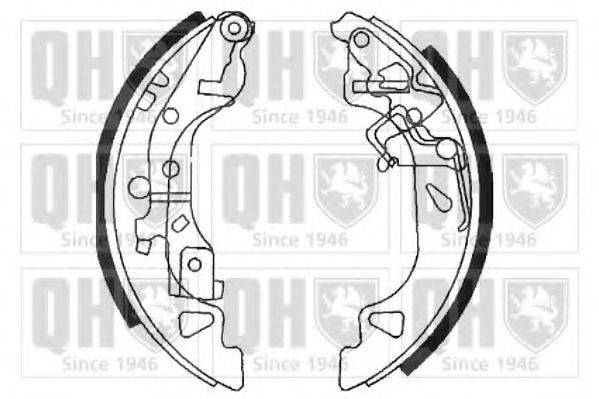 QUINTON HAZELL BS1108 Комплект гальмівних колодок