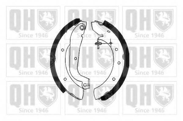 QUINTON HAZELL BS904 Комплект гальмівних колодок