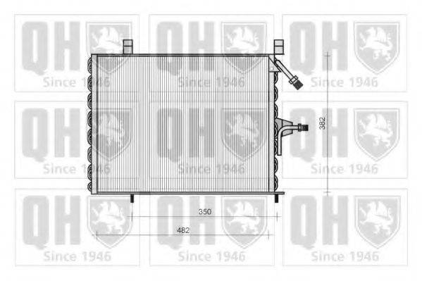 QUINTON HAZELL QCN106 Конденсатор, кондиціонер