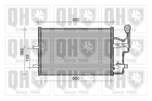 QUINTON HAZELL QCN393 Конденсатор, кондиціонер