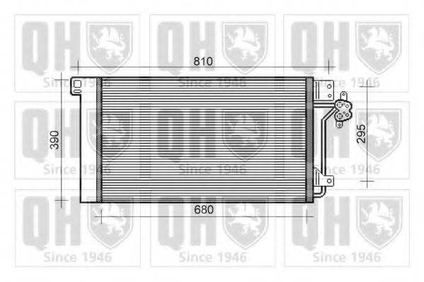 QUINTON HAZELL QCN466 Конденсатор, кондиціонер