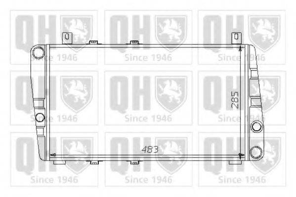 QUINTON HAZELL QER1361 Радіатор, охолодження двигуна