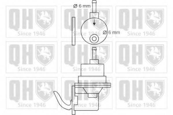 QUINTON HAZELL QFP103 Паливний насос