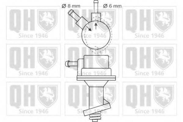 QUINTON HAZELL QFP73 Паливний насос