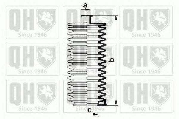 QUINTON HAZELL QG1024 Комплект пильника, рульове керування