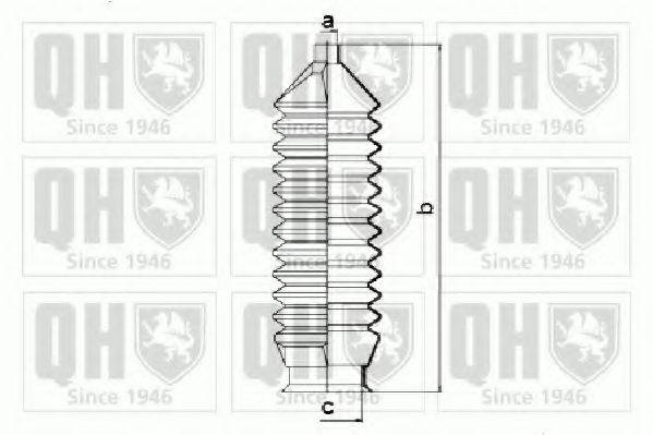 QUINTON HAZELL QG1169 Комплект пильника, рульове керування