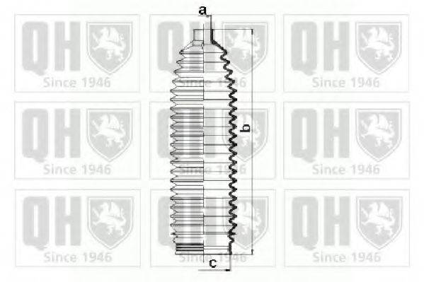 QUINTON HAZELL QG1488 Комплект пильника, рульове керування