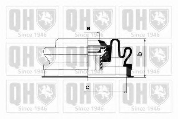 QUINTON HAZELL QJB260 Комплект пильника, приводний вал