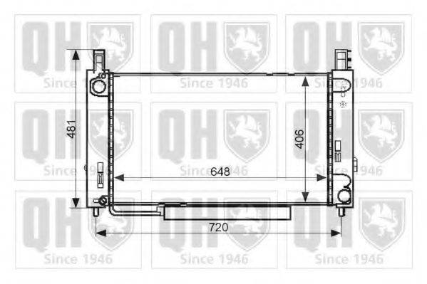 QUINTON HAZELL QME1001 модуль охолодження