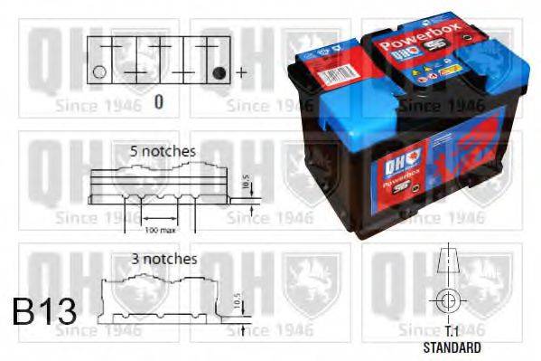 QUINTON HAZELL QBT096ECM Стартерна акумуляторна батарея