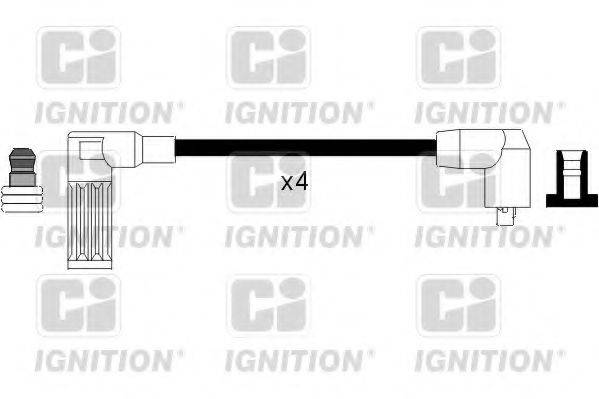 QUINTON HAZELL XC1007 Комплект дротів запалювання