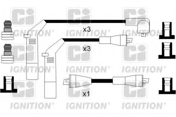 QUINTON HAZELL XC1026 Комплект дротів запалювання