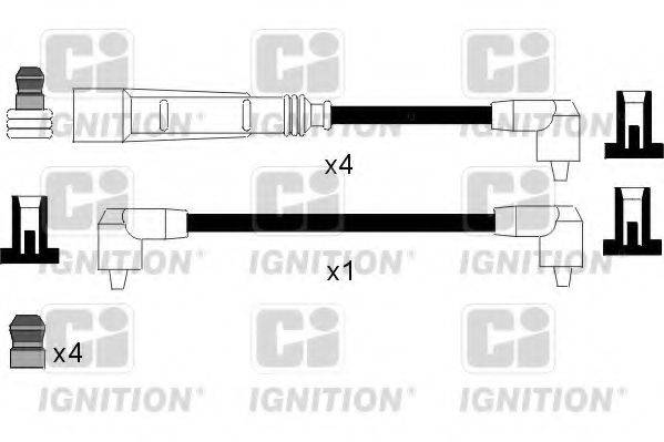 QUINTON HAZELL XC1105 Комплект дротів запалювання