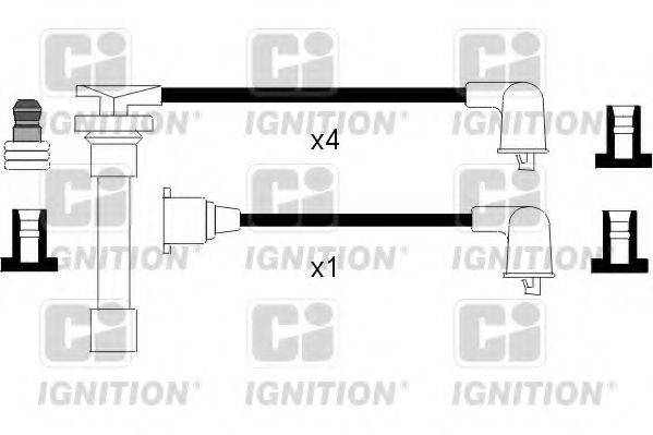 QUINTON HAZELL XC1109 Комплект дротів запалювання