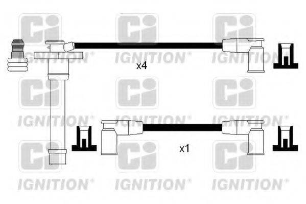 QUINTON HAZELL XC1146 Комплект дротів запалювання