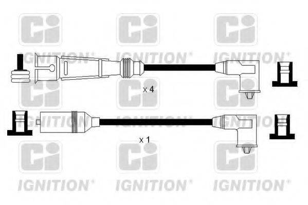 QUINTON HAZELL XC1160 Комплект дротів запалювання