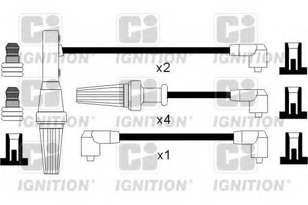 QUINTON HAZELL XC329 Комплект дротів запалювання