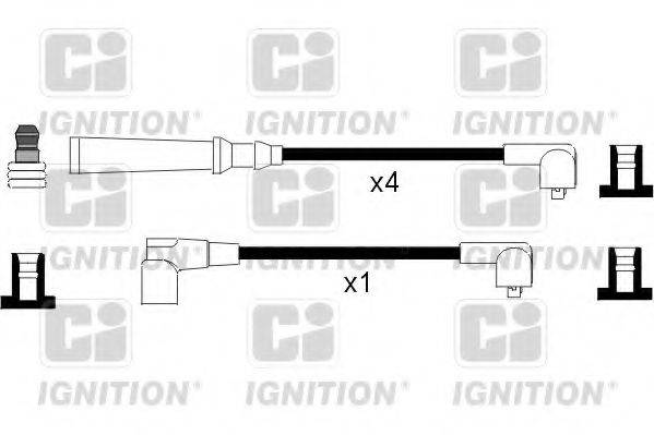 QUINTON HAZELL XC346 Комплект дротів запалювання