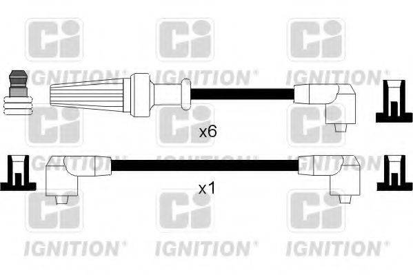 QUINTON HAZELL XC576 Комплект дротів запалювання