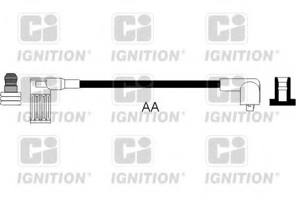 QUINTON HAZELL XC599 Комплект дротів запалювання
