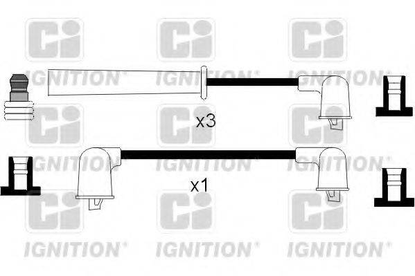 QUINTON HAZELL XC675 Комплект дротів запалювання