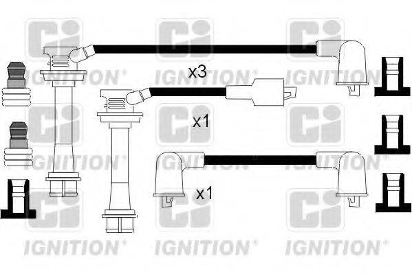 QUINTON HAZELL XC691 Комплект дротів запалювання