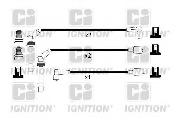 QUINTON HAZELL XC716 Комплект дротів запалювання