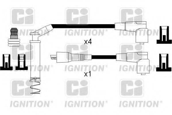 QUINTON HAZELL XC796 Комплект дротів запалювання