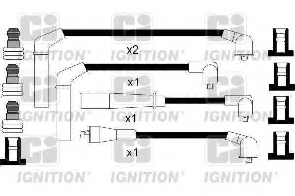 QUINTON HAZELL XC862 Комплект дротів запалювання