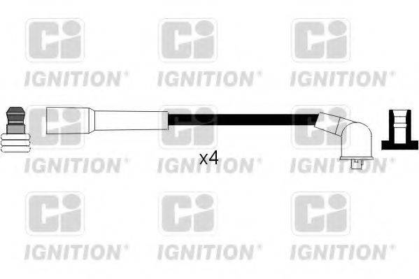 QUINTON HAZELL XC876 Комплект дротів запалювання